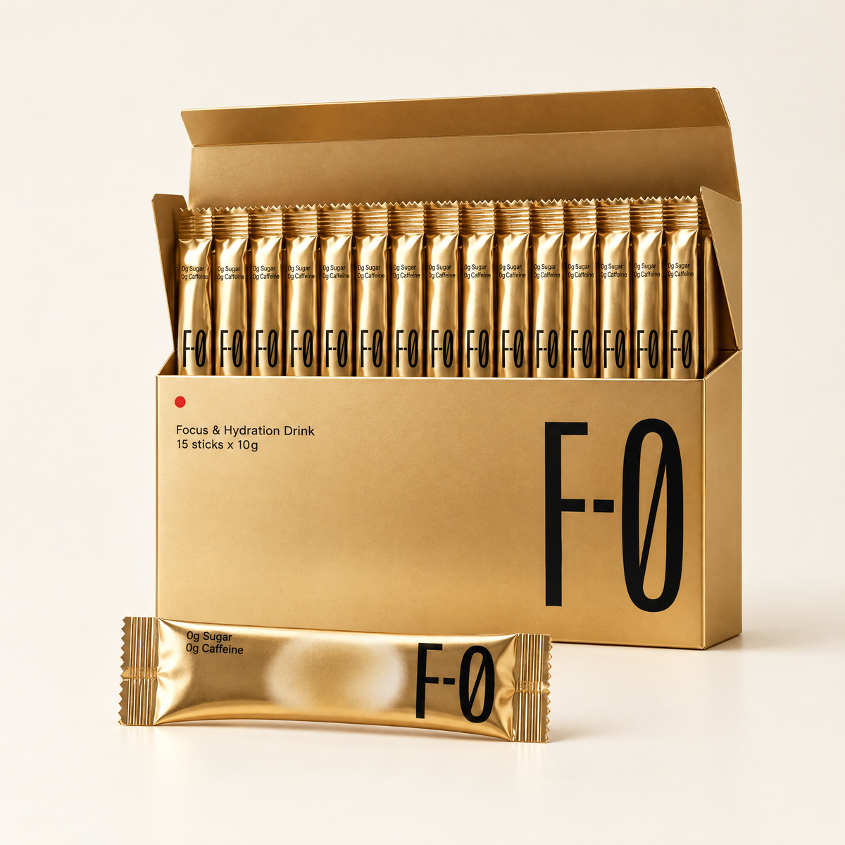 F-0 gold box of 15 sticks